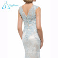 Lace Appliques Sequined Beading Sexy Mother Of The Bride Dress